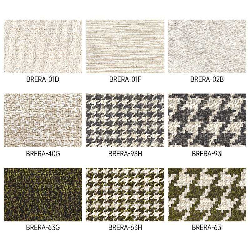 棉麻大师系列志达纺沙枕窗帘抱软床装饰面料BRERA-MUX发B.D.F.G.H