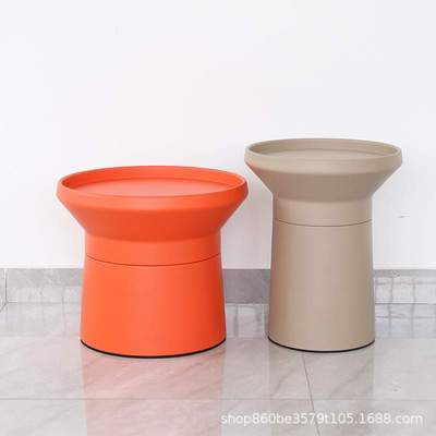 造心家具| 北欧组合现代简约客厅家用茶桌轻奢网红圆形茶几储物桌