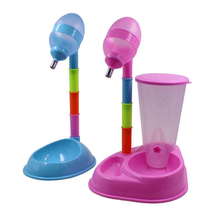 狗狗饮水器宠物喂水器泰迪喝水器节节高水壶 立式猫咪自动喂食器