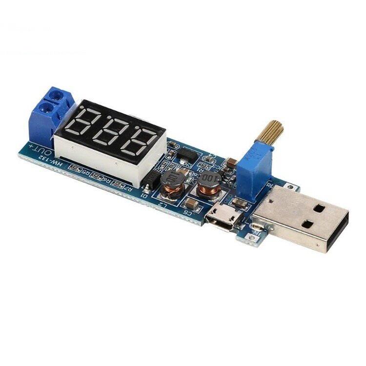 DC-DC USB升压电源稳压模块5V转3.3V 9V 12V 24V 桌面电源模块