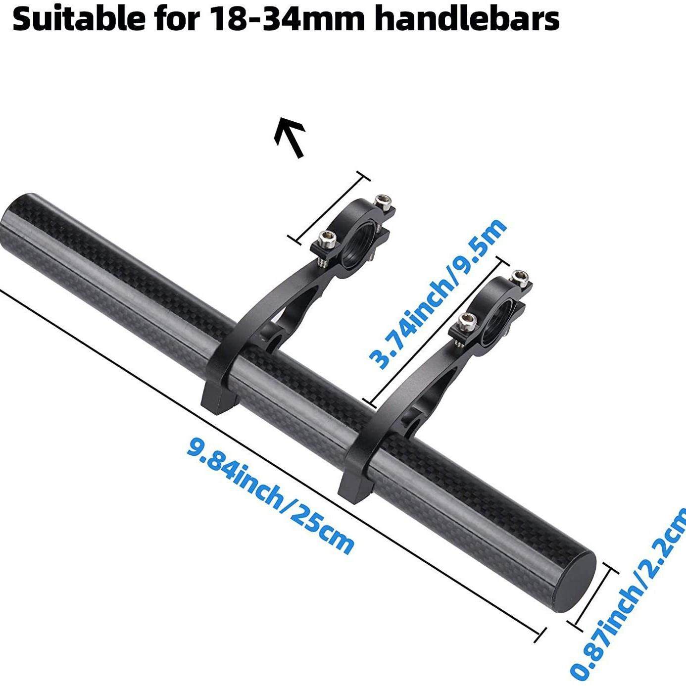 自行车延伸架扩展架车灯码表架自行车支架多功能铝合金支架