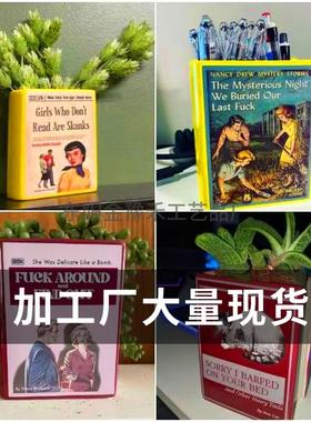 独立站新品创意有趣花瓶笔筒家居装饰桌面花瓶摆件