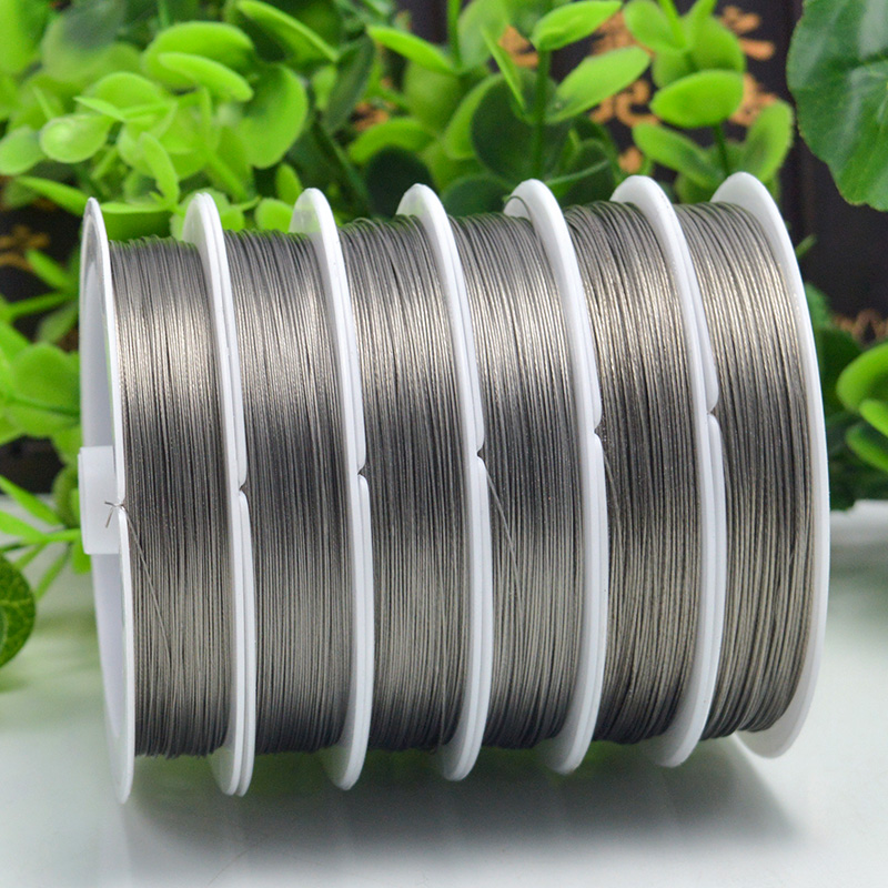 艺彩缤纷钢丝线引线diy玛瑙