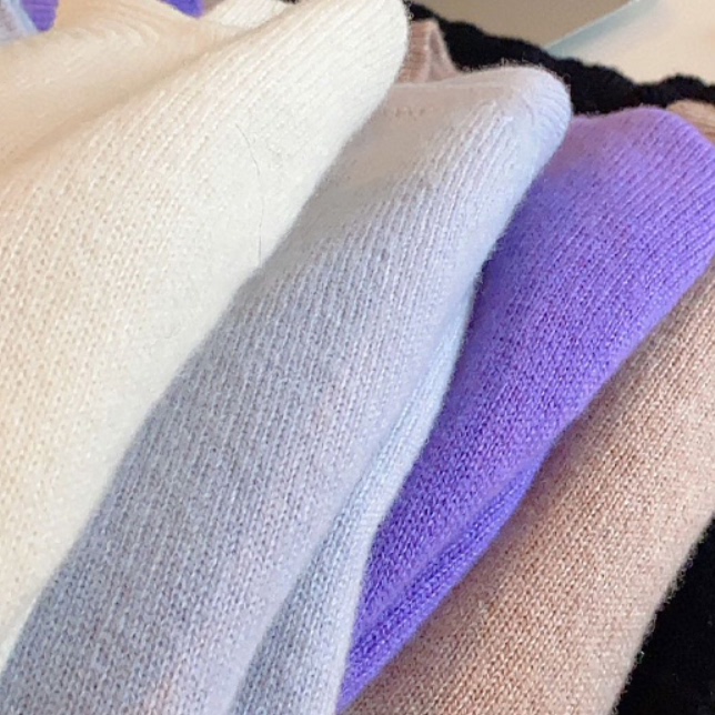 【烈儿宝贝直播间】子母依半高领羊毛衫纯色百搭内搭23403EB23212