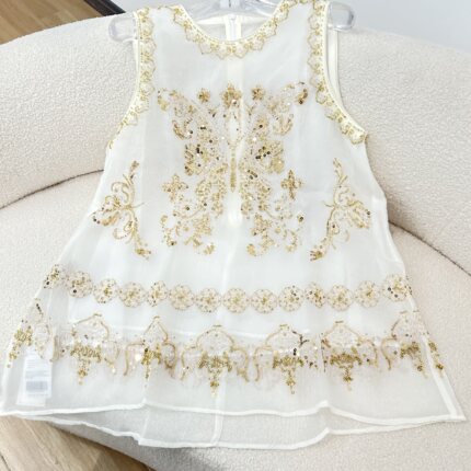子母依重工刺绣上衣25229HMFLQ01