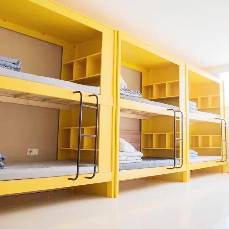 tkc007厂家太空实舱上下床店公寓木上铺高酒校大学下生寝室双人床