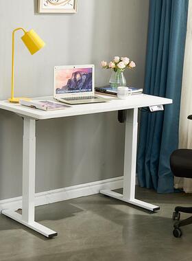 定制欧迪双电机UP-01可升降升降桌智能脑学习办动公桌移电动电式