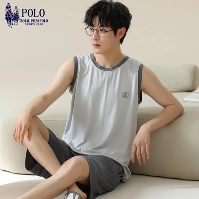 保罗男士莫代尔睡衣套装