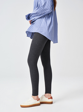 JENDES时髦经典修身高腰打底裤显瘦提臀收腹瑜伽裤