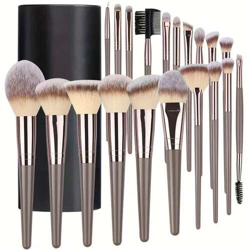 3-20Pcs Makeup Brushes Set Foundation Eyeshadow Blush Highli