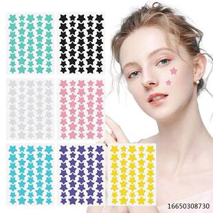 40pcs Star Shaped Acne Pimple Patch Invisible Concealer Wate