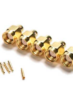 SMA公母头弯90度半柔33刚141全铜接线RG402/405/086/141/32/GPRS