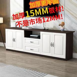 家用卧室欧式 实木电视柜现代简约小户型客厅新款 储物多功能高柜子
