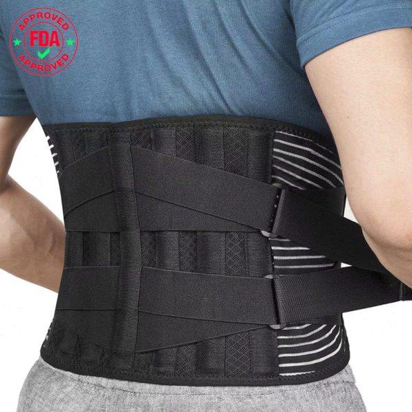 背部运动支撑腰带腰部腰带网布透气带压垫可调节加压支撑带,运动/瑜伽/健身/球迷用品,运动护腰,淘宝优惠券,粉丝福利购,淘宝优惠卷