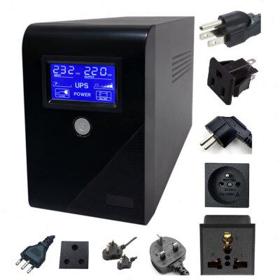 ups不间断电源1000VA600W110v220v加工电脑监控断电保护厂家直销