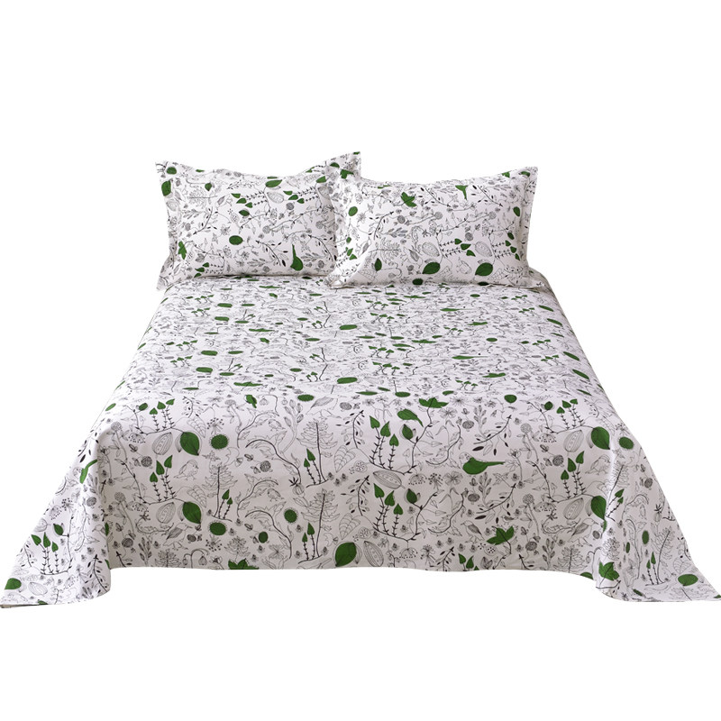 田园风 小鸟布料纯棉o加厚帆布四季布沙发窗帘布老粗布布料可加工