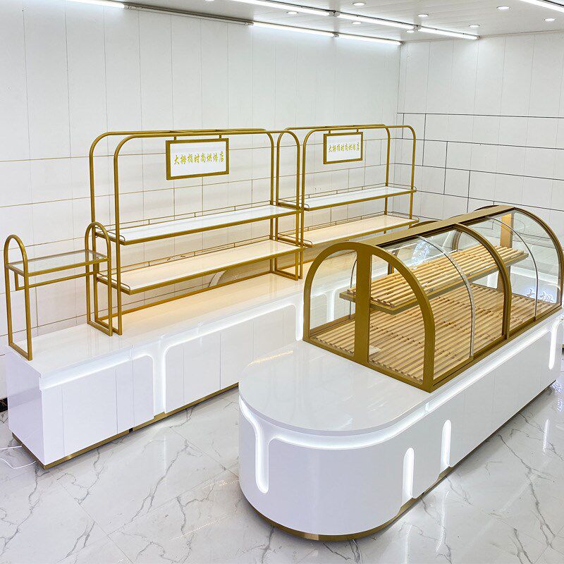 面包柜面包展示i柜中岛柜边柜模型柜蛋糕店烘焙展柜货架糕点柜定
