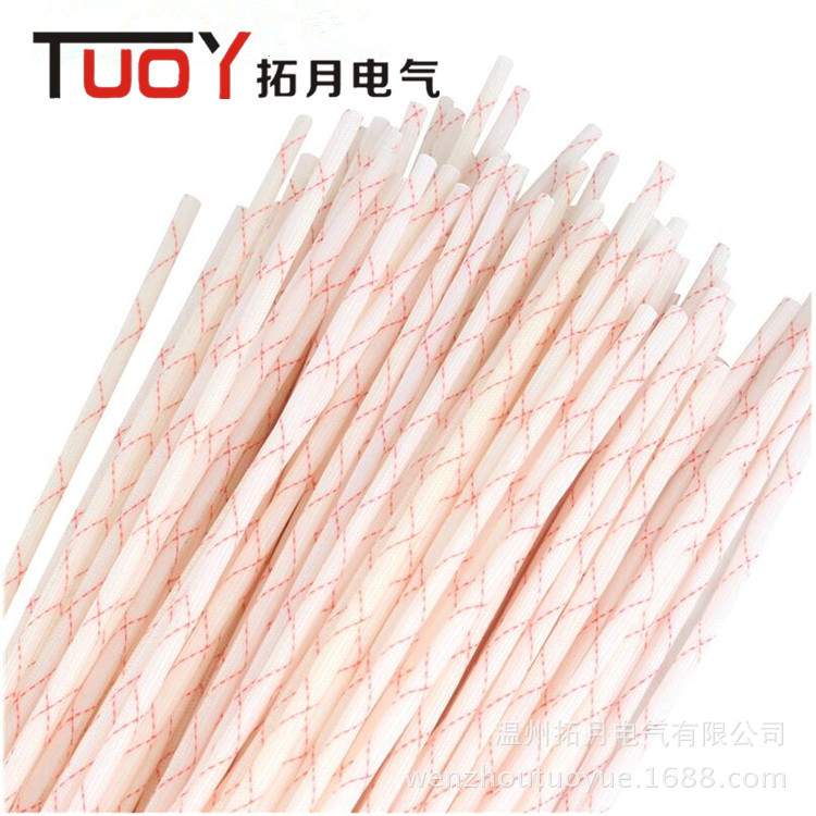 60MM黄腊管 黄蜡管 玻璃纤维套管 电工软管 绝缘高温电线套管