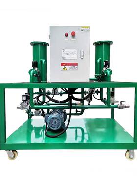 骁邦直销JL-100处理流速100L/min便携式三级过滤滤油机