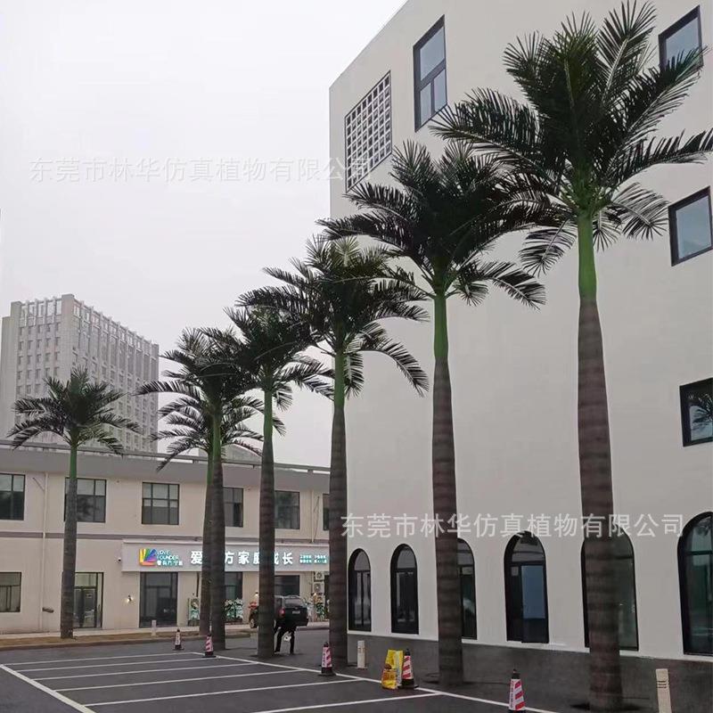 仿真大王椰树大型仿真椰子树室内外商场景观装饰玻璃钢热带椰子树