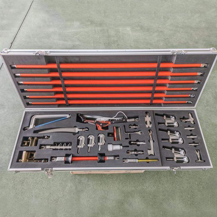 10KV带电作业套装整体组合式操作杆多功能绝缘工具杆组合