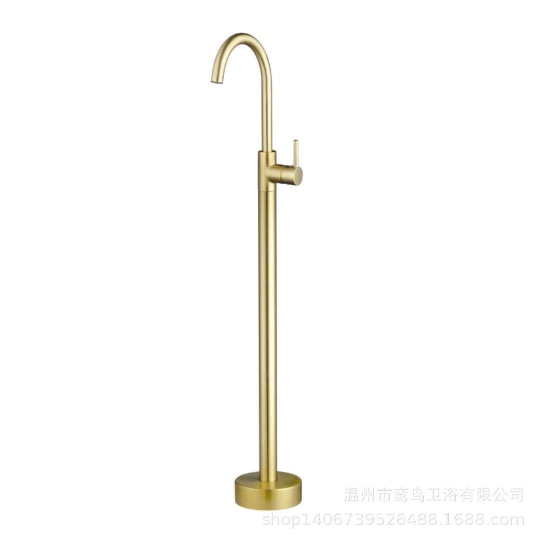 多功能落地浴缸龙头立式木桶沐浴龙头欧式浴缸外贸