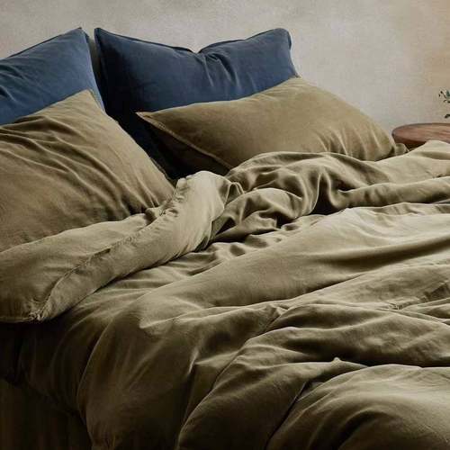 80支兰精天丝纯色双针四件套柔软亲肤裸睡被水洗绒感天丝四季通用