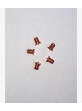 储能焊用焊接螺柱GB902.3M4-0.7*6铁/铁镀铜