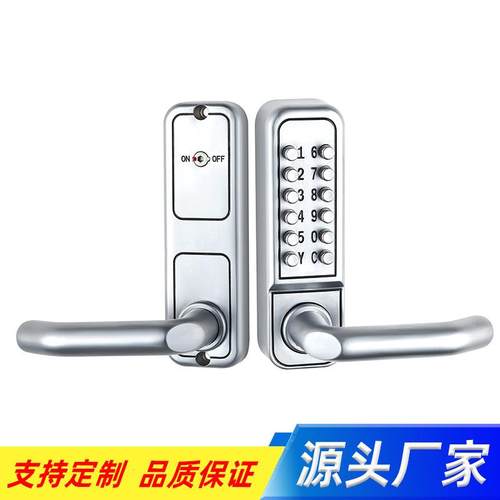 室内户外机械密码锁木门锁办公室门锁木门锁出租屋老板办公专用锁