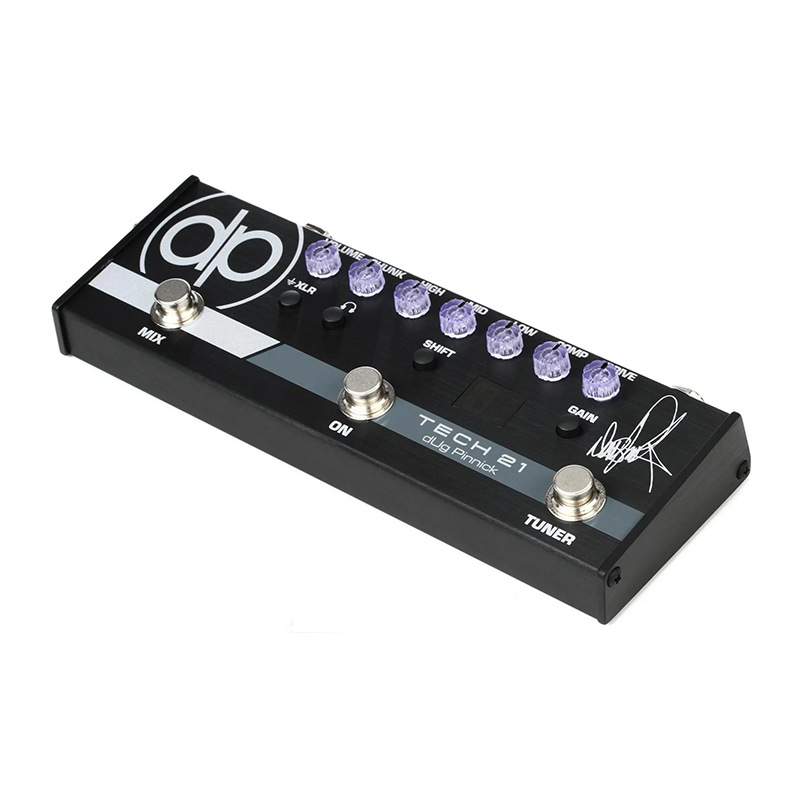 Tech 21 DP-3X dUg Pinnick电贝司贝斯BASS前级DI 箱头模拟效果器