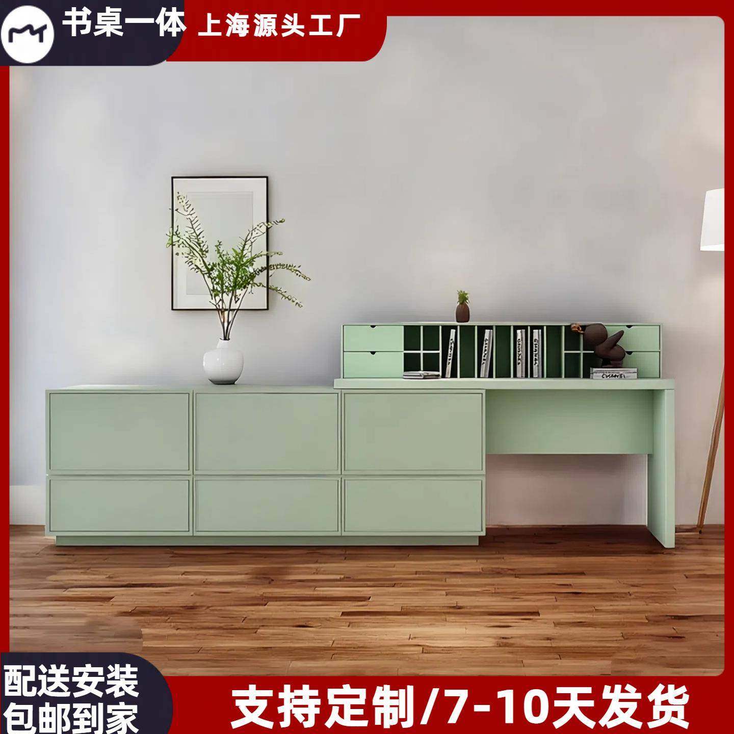 白色钢琴烤漆梳妆台卧室可伸拉电视柜书桌现代简约化妆台桌包邮