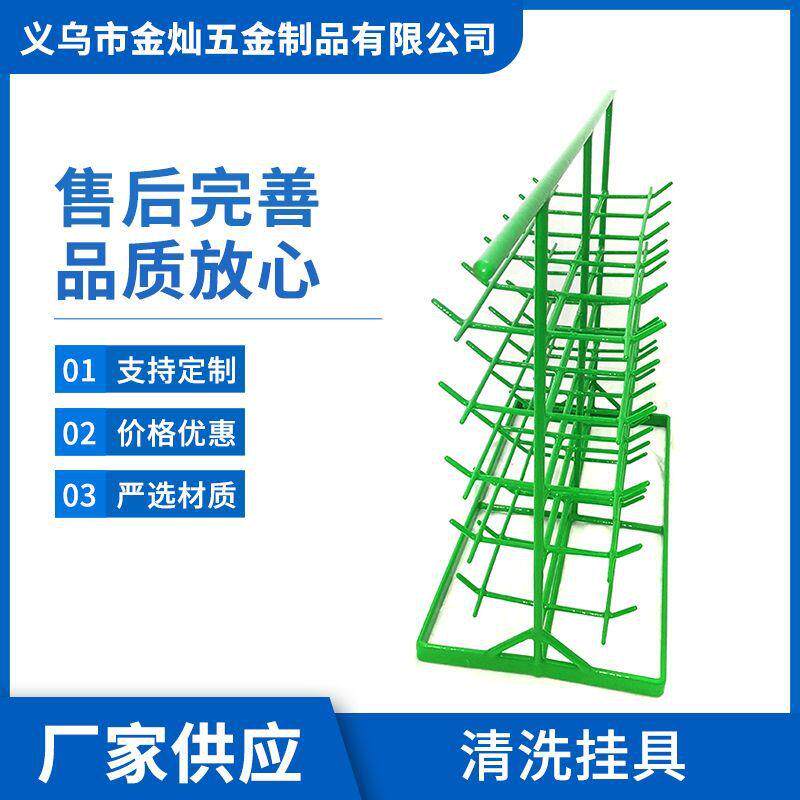 自动喷涂线治具杆金属弹片电镀挂具40方管挂100铁条配2个