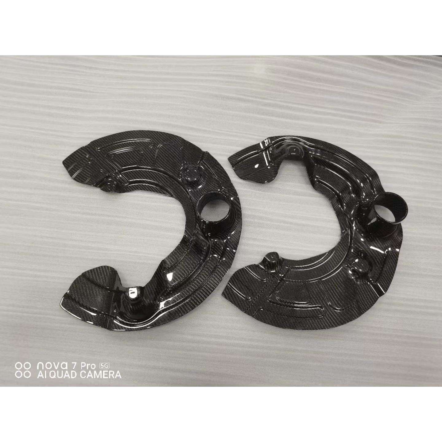 前车轮碳纤维刹车散热冷却护板适用宝马F87M2/M2CF80M3F82M4