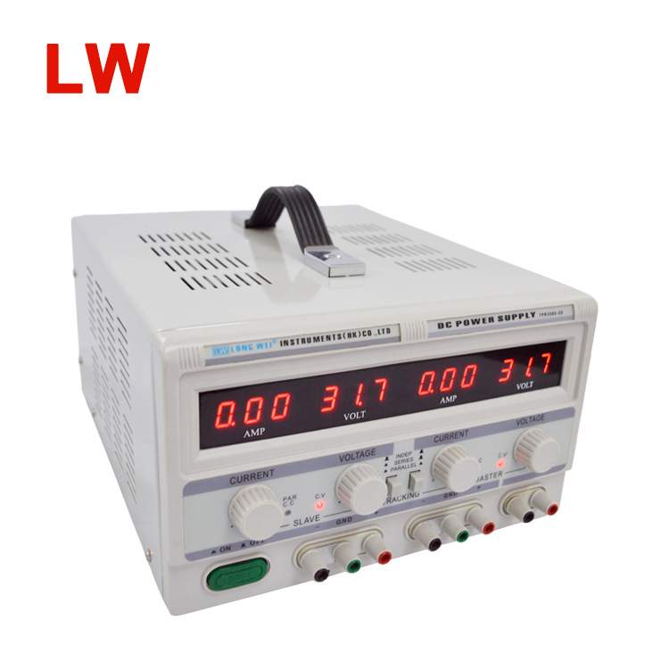 TPR3005-2D龙威双路线性直流稳压可调数显电源30V5A实验室测试