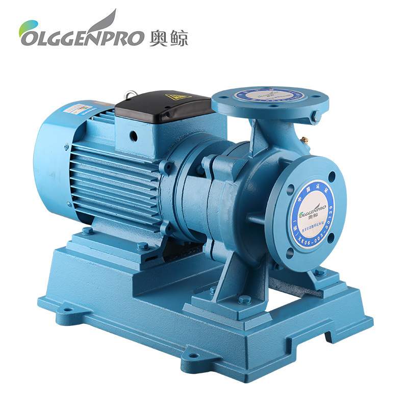 奥鲸ISW7.5kw卧式管道离心泵循环泵工业冷却泵供水泵380V