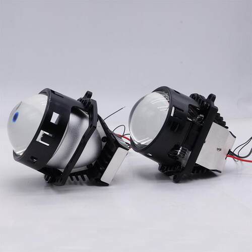 DC12V3寸双光透镜N76S3专业三代43W白光5500-6500K单灯杯前照灯