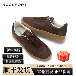 Rockport/乐步男士德训鞋2025秋冬复古休闲男女同款T头