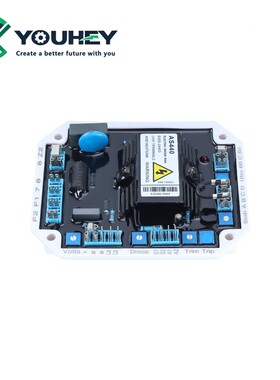 AS44AS440白0调板柴油发电机组压配件白A压VR自动电调节器壳款SX4