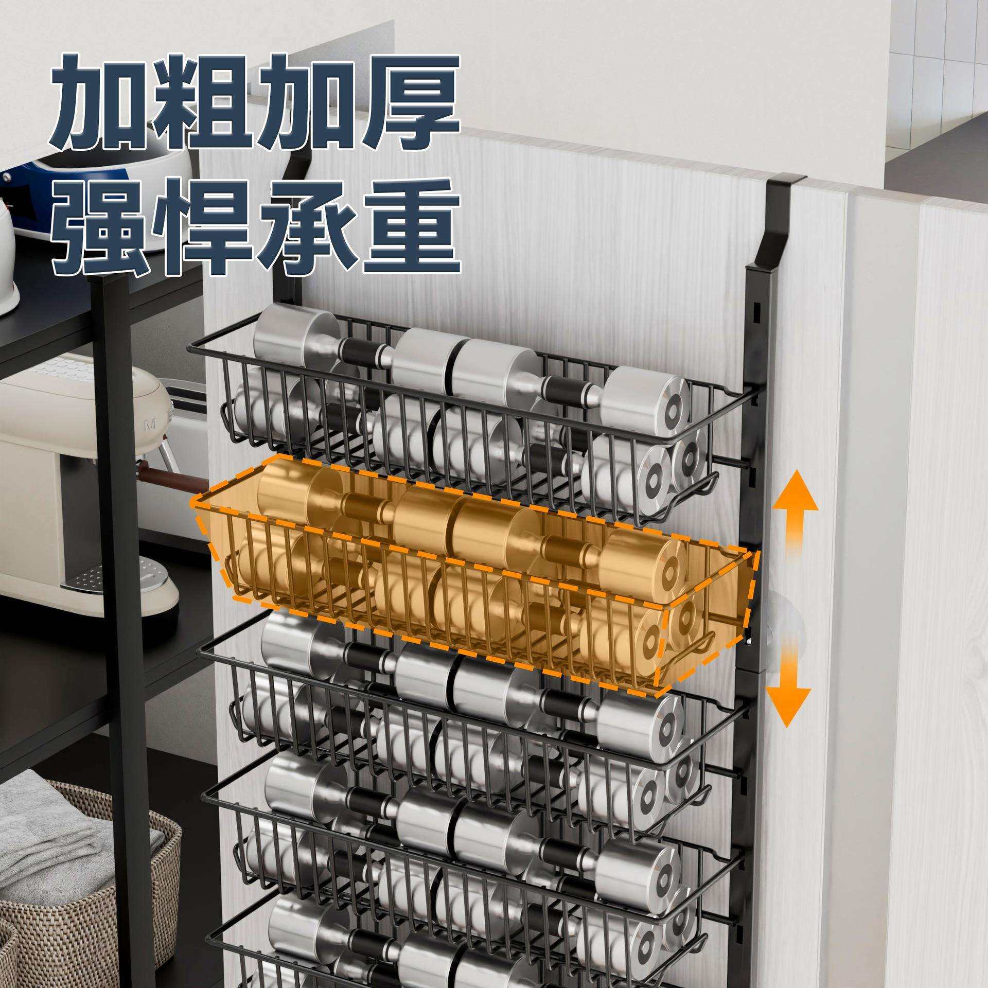 卫生间门6864调后挂篮置物架多功免打孔多层可厨节房卧室夹缝收纳,收纳整理,书桌收纳置物架,淘宝优惠券,粉丝福利购,淘宝优惠卷