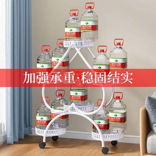 花架子客厅艺落地式2置物架阳铁心型花架2PWA05新台款轻奢花盆架