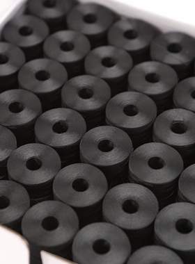 144个绣花底线黑色无边无芯L型145米75D/2 Bobbin Thread 60WT