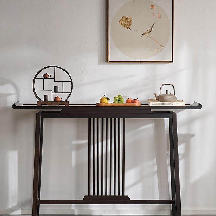 新中式桌子靠墙窄条桌边985几条案端台玄仿关古简约长案景走廊柜,电子/电工,接线端子,淘宝优惠券,粉丝福利购,淘宝优惠卷