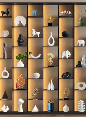 新柜中式摆件奢高档客厅酒家轻装饰品创意居电视柜ZCP办公室桌面