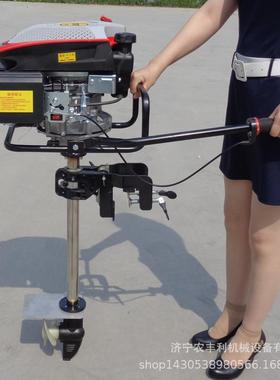 渔船桨机现货噪低音汽挂油船外08976机机小船挂桨厂家直销