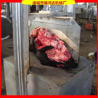 割牛头机器液式压牛头劈半机可切割重切4FHD202200斤的切牛头半机