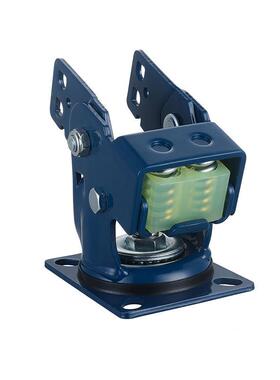 万轮厂家重型铁铝QLN芯聚氨酯工业静音P轮防静电芯导电U轮减震向