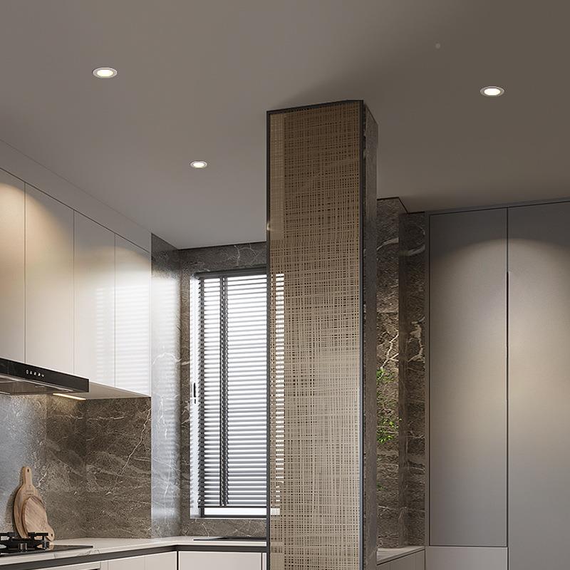 照明商客筒灯IWD厅天花吊灯嵌入式顶灯家用孔灯桶灯用