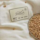 A类母婴级双纱5层%李官奇秋大豆春被子全棉保0暖冬被单YUH人子母