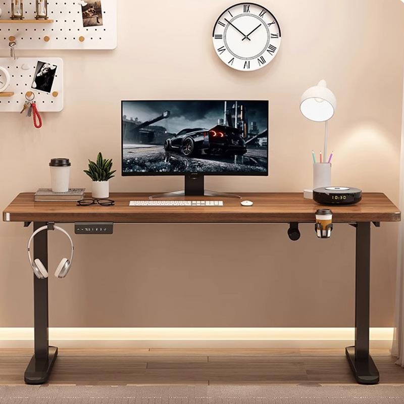 实家电竞电升XFA降桌木木质桌板多规格用写字动学习办公用工作台