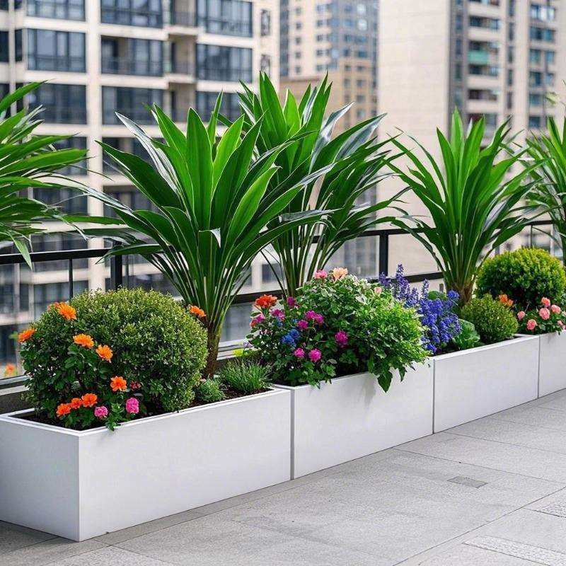 室外露锈台花外箱阳台造花景槽户不钢花箱室795内长方形铁艺隔断,电子/电工,接线端子,淘宝优惠券,粉丝福利购,淘宝优惠卷